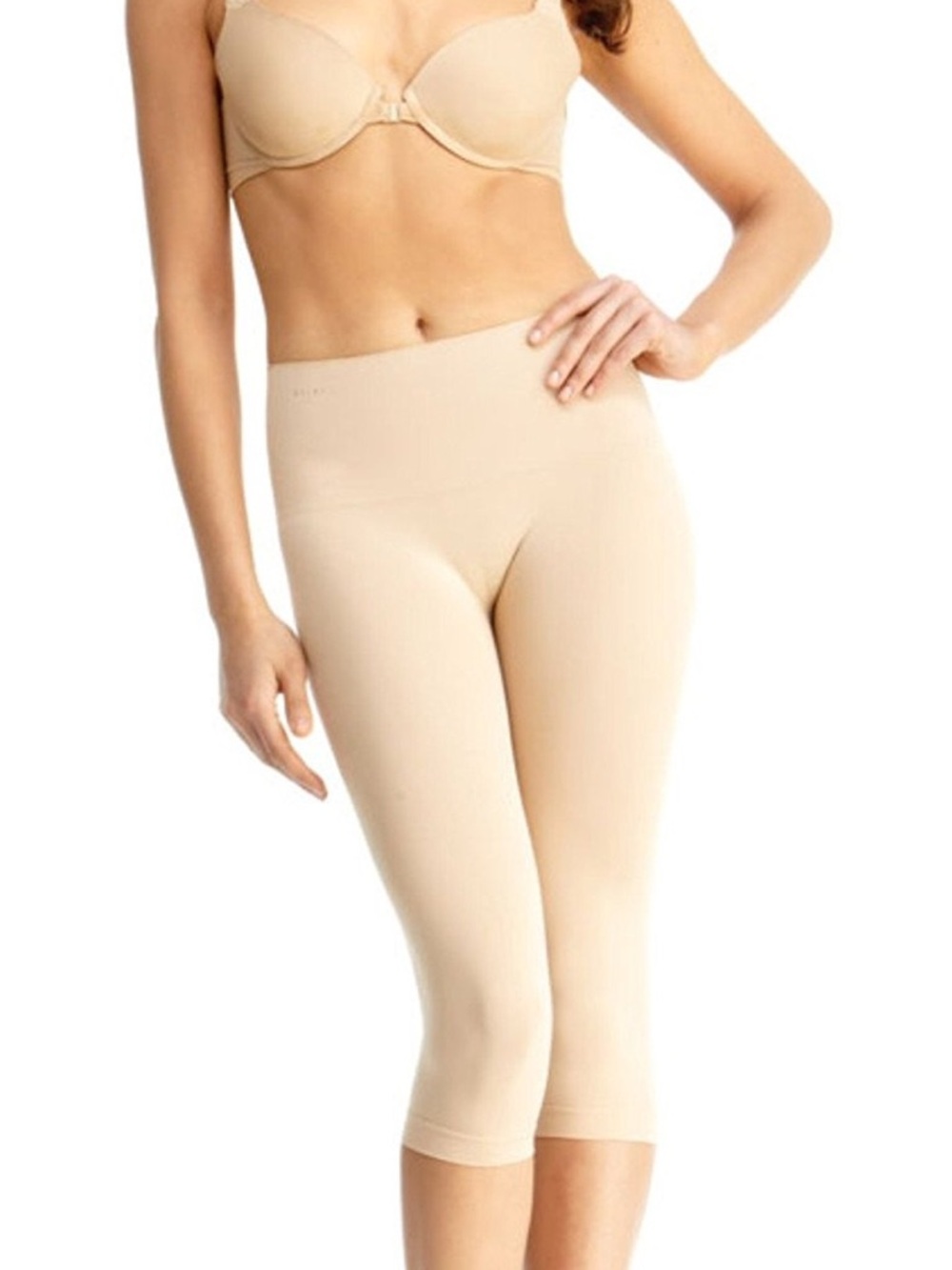 Light Nude Capri Shaping Leggings